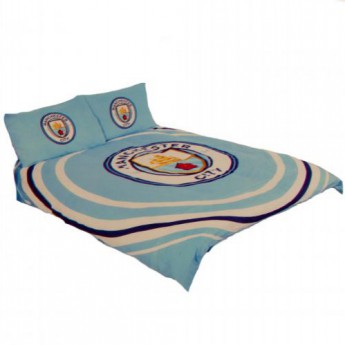 Manchester City cearșaf pentru pat dublu Double Duvet Set PL