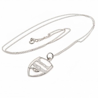 FC Arsenal lănțișor de gât cu pandantiv Silver Pendant & Chain CR