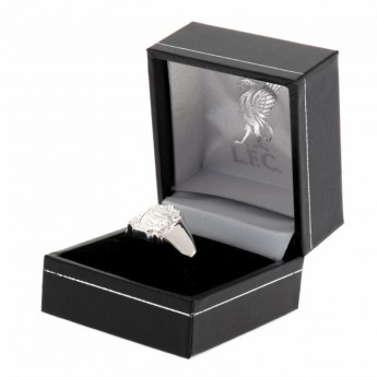 FC Liverpool inel Sterling Silver Ring Small