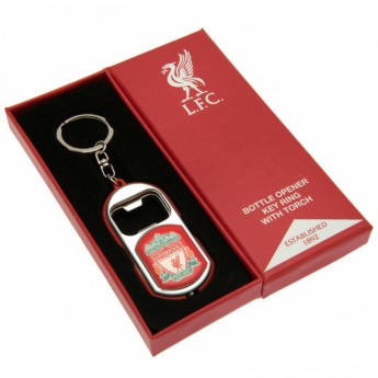 FC Liverpool pandantiv cu deschizător Key Ring Torch Bottle Opener