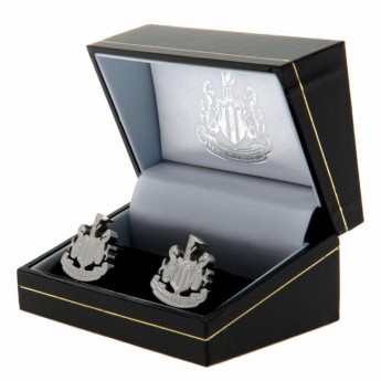 Newcastle United butoni Stainless Steel Cufflinks CR